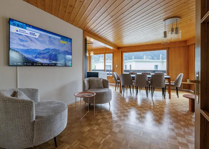 Luxe With Views Private Balcony * Давос